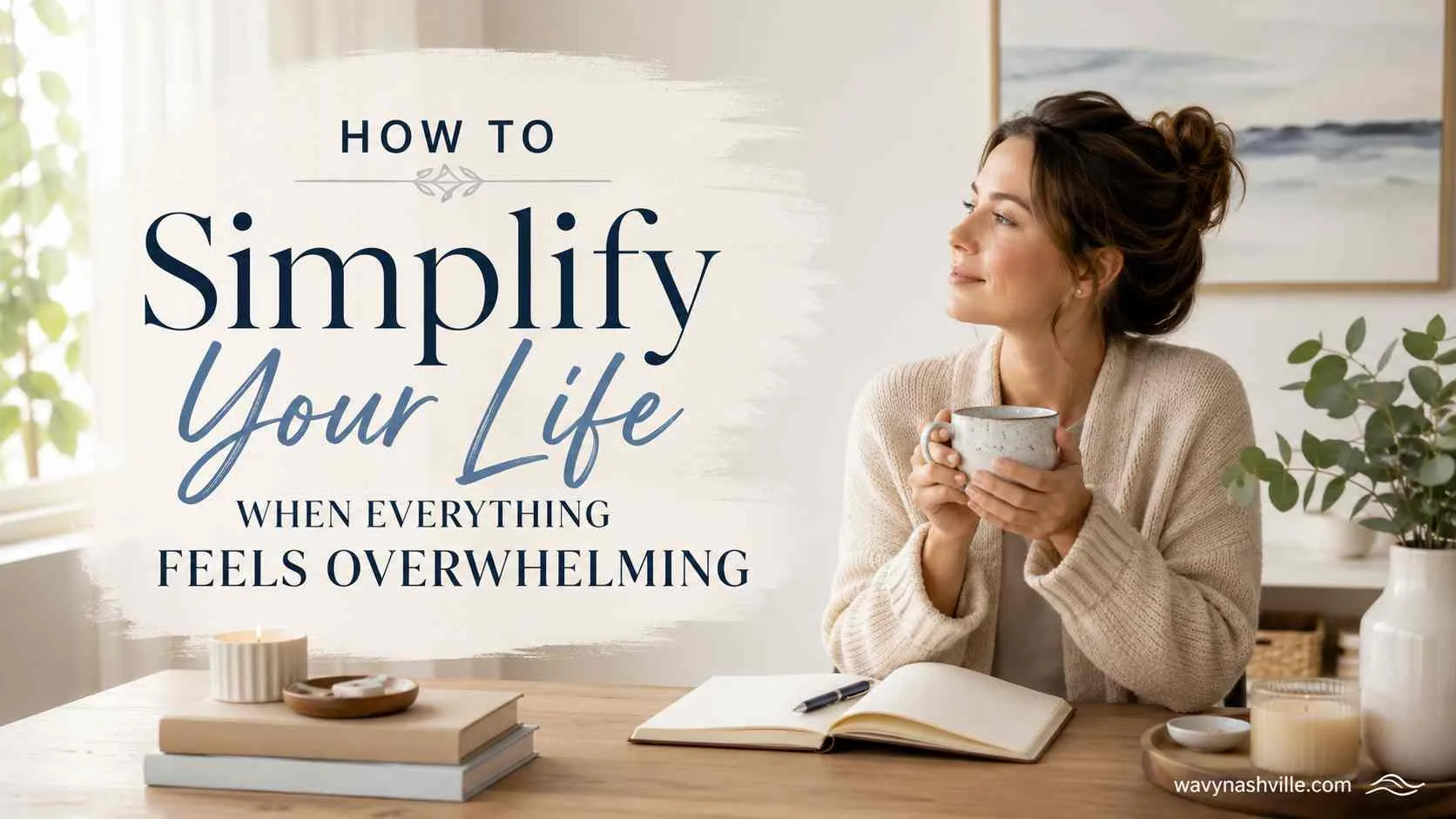 How to Simplify Your Life When Everything Feels Overwhelming
