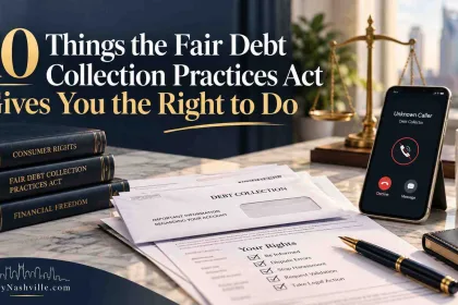 Things the Fair Debt Collection Practices Act Gives You the Right to Do