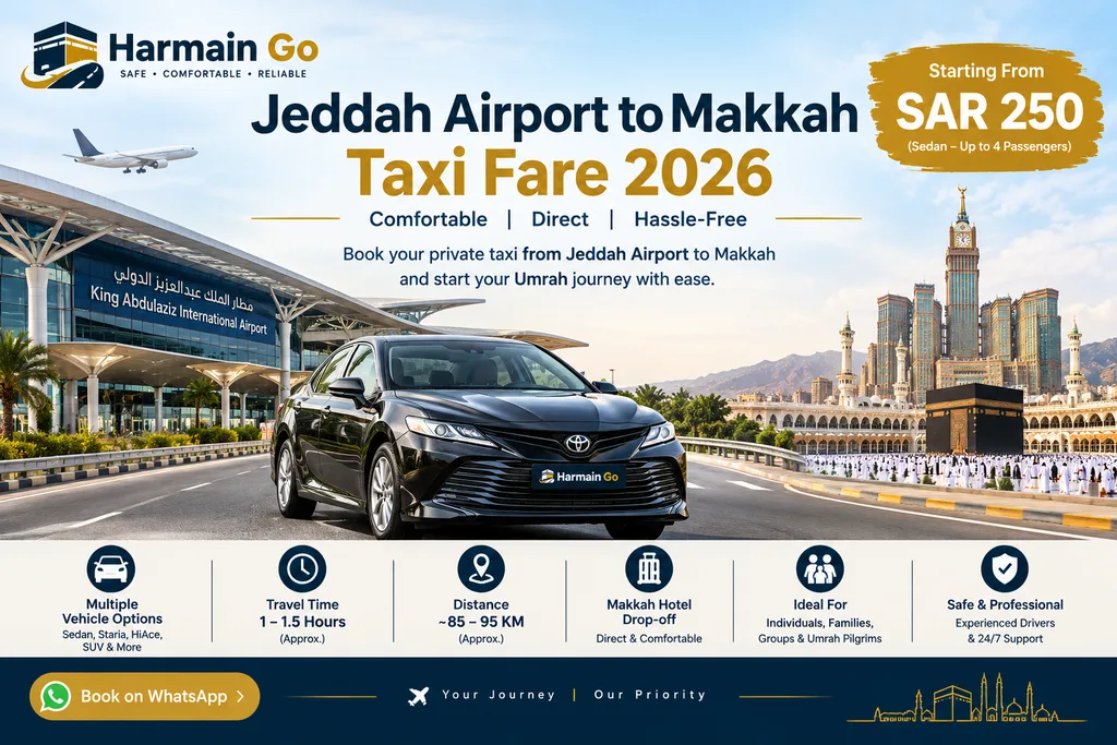 Jeddah Airport to Makkah