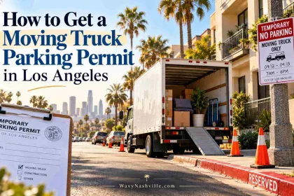 How to Get a Moving Truck Parking Permit in Los Angeles