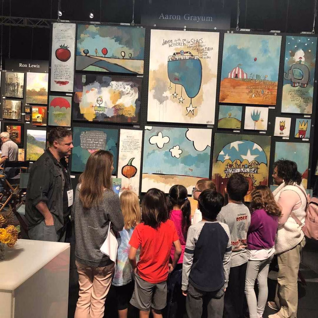Art exhibit with kids, a cultural outing in Nashville in October.