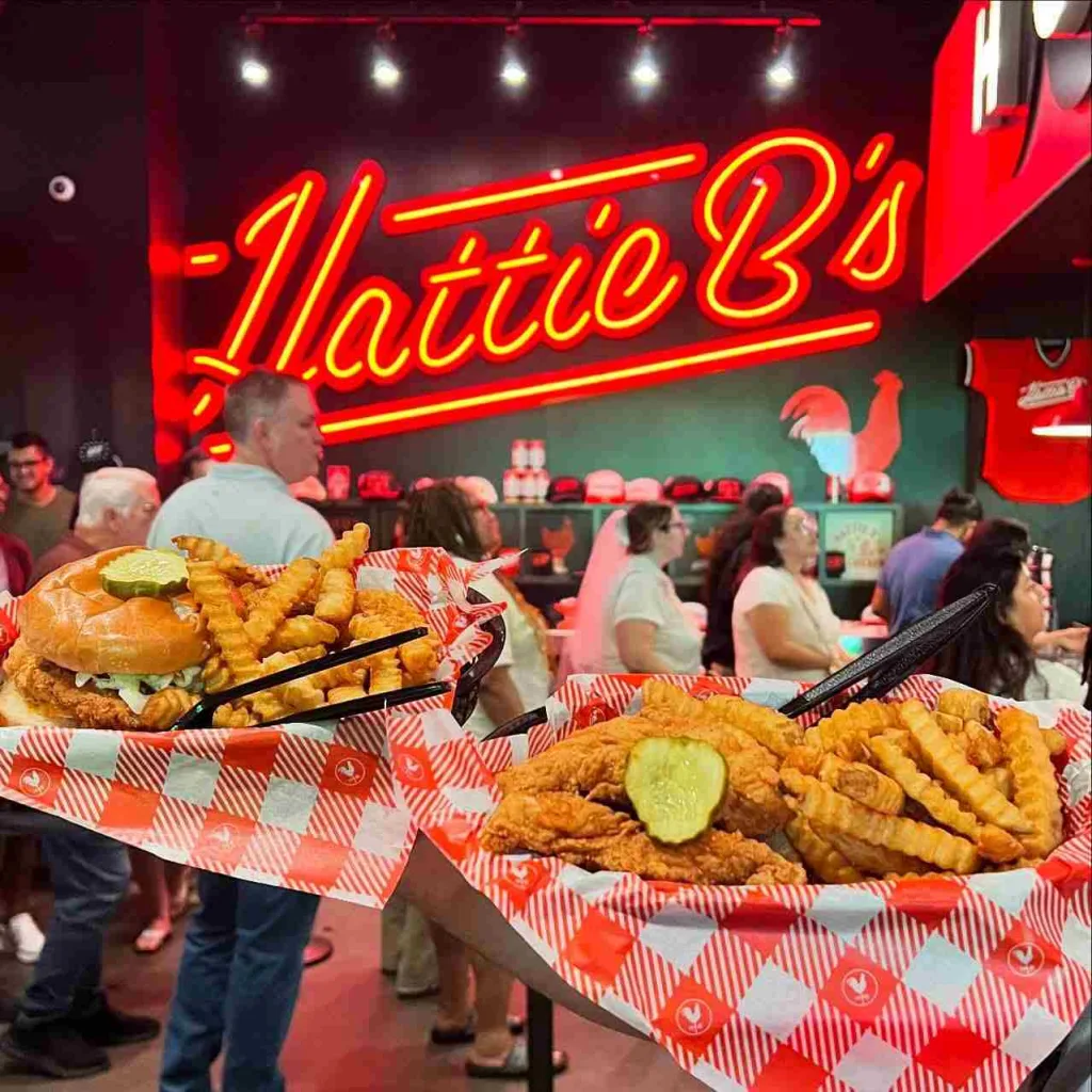 Hattie B’s food in nashville