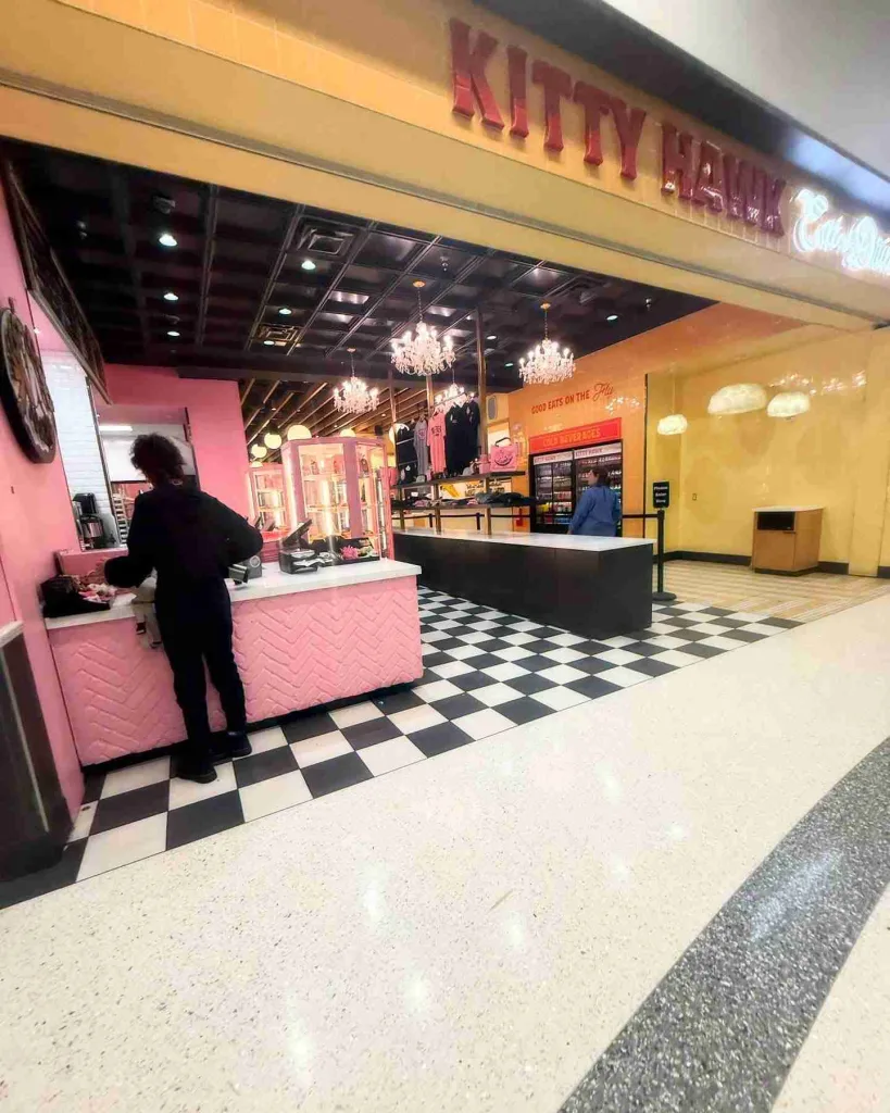 Nashville Airport Restaurants: Every BNA Food Option by Terminal (2026) Kitty Hawk — American Bar and Grill in the Rotunda