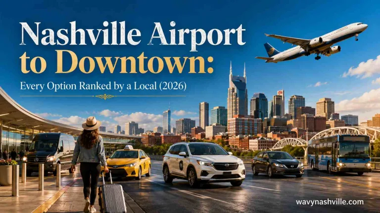 Nashville Airport to Downtown: Every Option Ranked by a Local (2026) Nashville Airport to Downtown Every Option Ranked by a Local (2026)