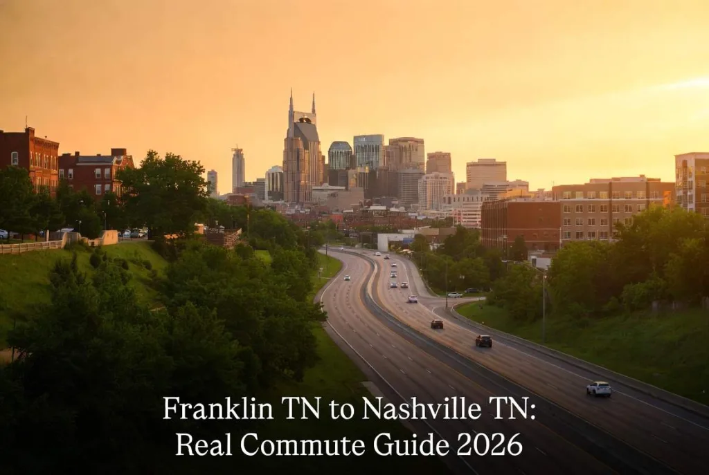 Franklin TN to Nashville TN: My Local Guide to the Real Commute in 2026 Franklin TN to Nashville TN