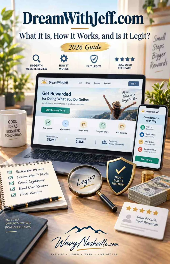 DreamWithJeff .com What It Is, How It Works